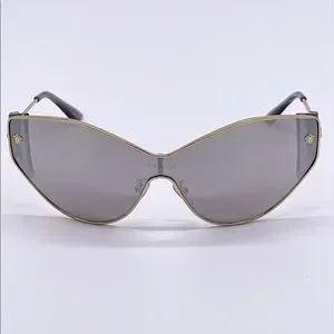 NEW VERSACE VE2239 1252/6G SILVER CAT EYE SUNGLASSES VERSACE VE 2239 12526G Versace Women main image 3